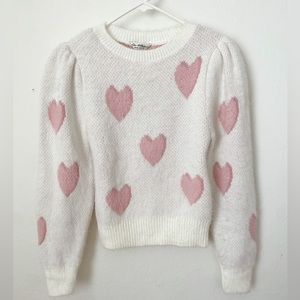 Miss Selfridge hearts sweater